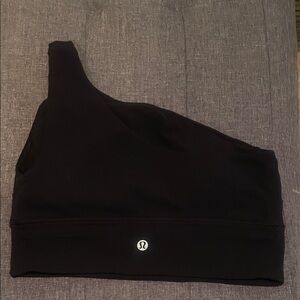 lululemon athletica Black One-Shoulder Top